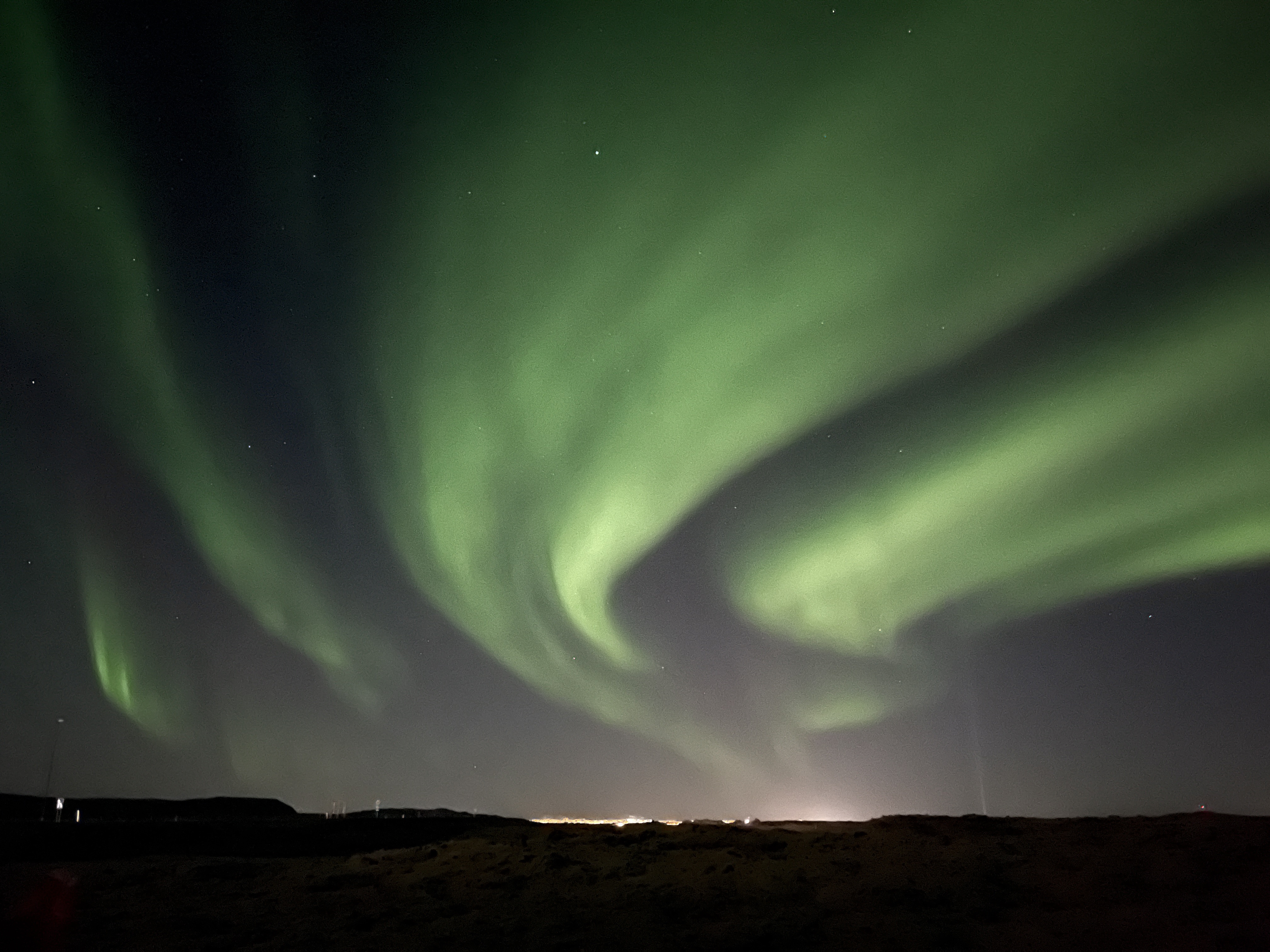 Vedere l’aurora boreale in Islanda